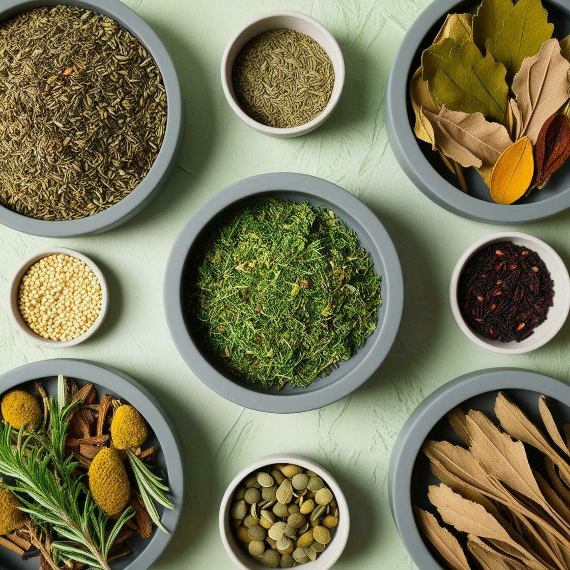 گیاهان دارویی(برگ و دانه)